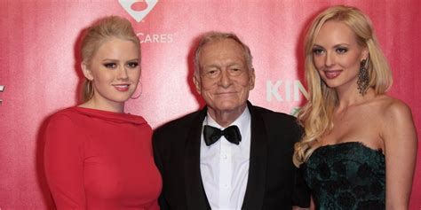 Hugh Hefner's widow talks his same.